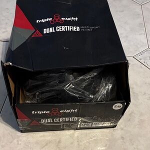 Kids Adults Multi-Sport Helmet - Black  small size only 2 left